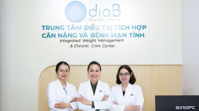 Đội ngũ chuyên gia tại DiaB luôn đồng hành giúp bạn không cảm thấy cô đơn trên hành trình giảm cân