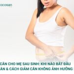 giảm cân cho mẹ sau sinh
