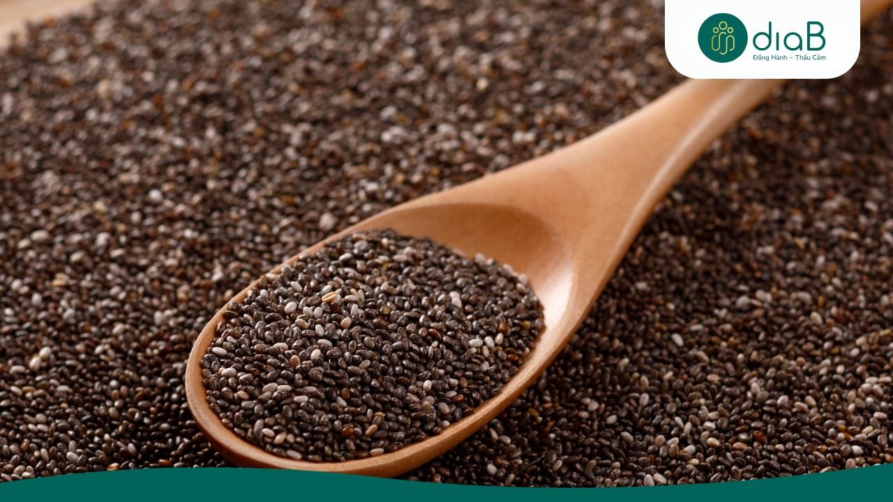 Hạt chia chứa hàm lượng chất xơ dồi dào hỗ trợ giảm mỡ vùng bụng