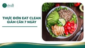 thực đơn eat clean giảm cân 7 ngày