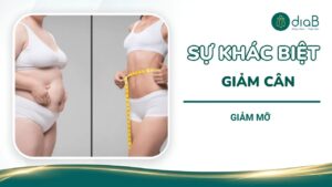 Sự khác biệt giữa giảm cân và giảm mỡ