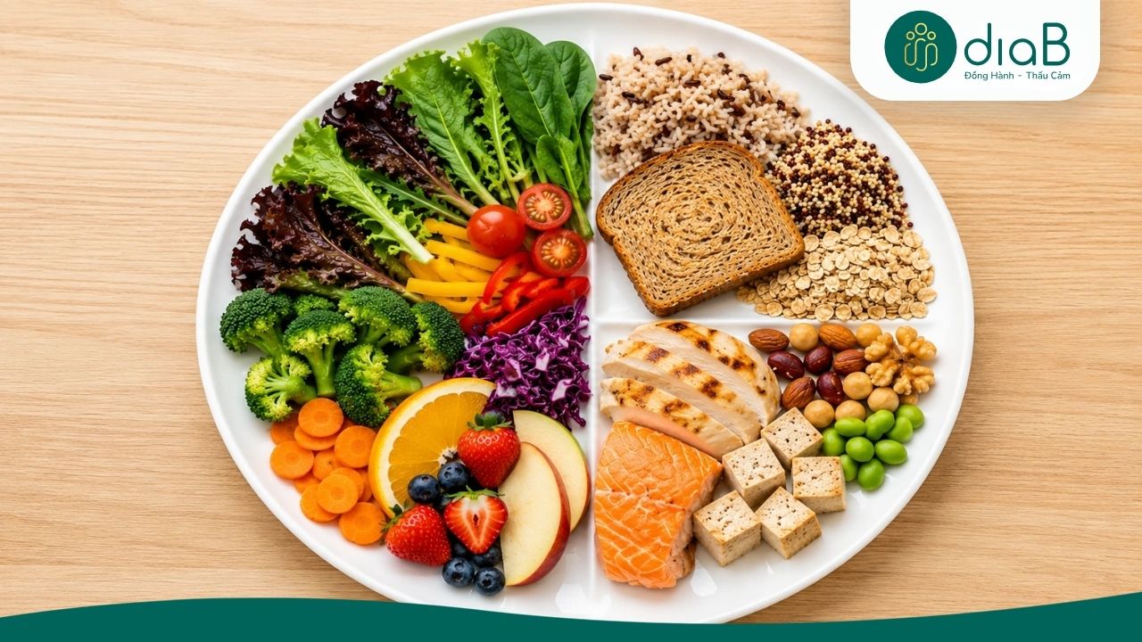 Phân chia nhiều bữa ăn nhỏ giúp kiểm soát mức đường huyết tốt