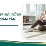 các khung giờ uống nước giảm cân