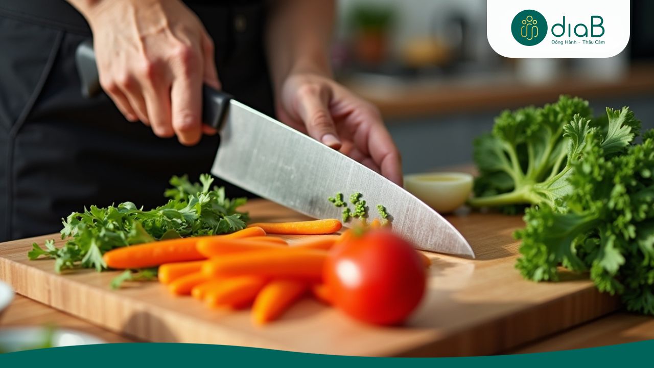 Tự tay chuẩn bị bữa ăn là cách làm chủ hoàn toàn lượng dinh dưỡng nạp vào