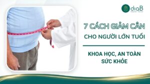 7 Cách giảm cân cho người lớn tuổi khoa học, an toàn sức khỏe